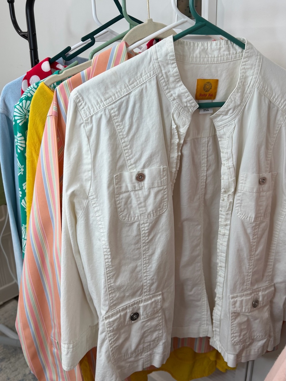 Women’s XL 1X 16 18/20 Clothing Lot Tommy Hilfiger Chico’s Ruby Rd 6 Pieces